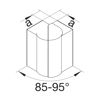 Mynd af Úthorn BRP 65x130mm Sv.
