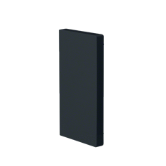 Mynd af Endaplata BRP 65x130mm Sv.