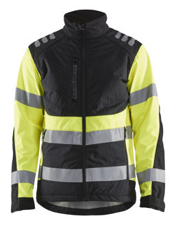 Mynd af BLÅKLÄDER Softshell Jakki í sýnileika