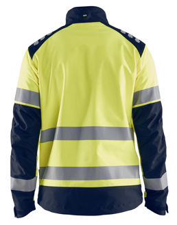 Mynd af BLÅKLÄDER Softshell Jakki í sýnileika