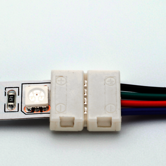 Mynd af Samtengi m/skotti f.Proled Flex RGB LED-borða.
