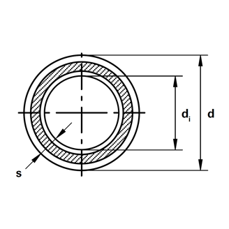 Mynd af PP-R FS Rör 32x4,4mm - 6m