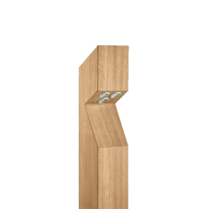 Mynd af Ljóspolli Bollard Iroko 3K