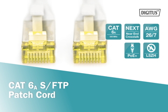 Mynd af Tengisnúra Cat6A 0,25 Grá