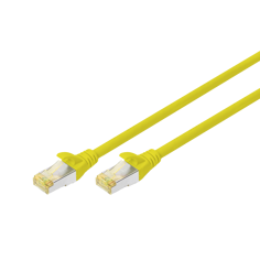Mynd af Tengisnúra Cat6A 0,5m Gul