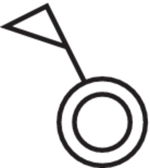 Mynd af Þrýstirofi innf. 1f. W1 IP55 Hvítur