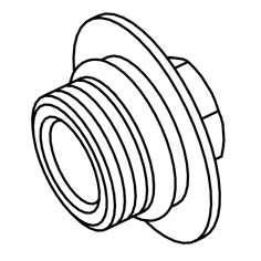 Mynd af PP-R FS Tappi 1"