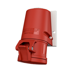 Mynd af CEE Veggtengill 400V IP44 16A