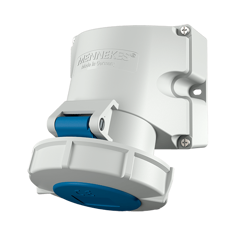 Mynd af CEE Veggtengill 230V IP67  32A