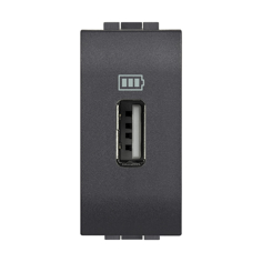 Mynd af Living Light USB hleðslut. 1xA Sv.