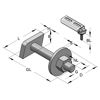 Mynd af Brautarbolti M10 x 50