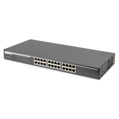 Mynd af Sviss Gigabit 10/100/1000 24p 19"