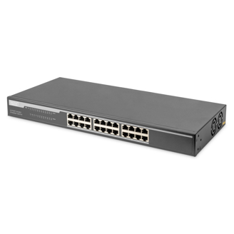 Mynd af Sviss Gigabit 10/100/1000 24p 19"