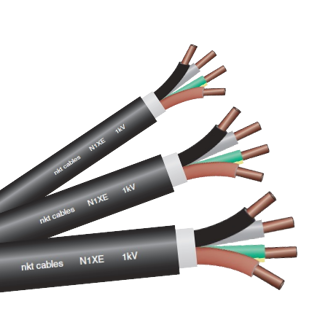 Mynd af Aflstr.1kV N1XE-U Cu 5G  10