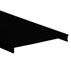 Mynd af Ljóshlíf L-Line Flat Svart