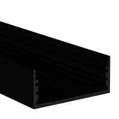 Mynd af Álprófíll L-Line Low 60x25mm Sv.