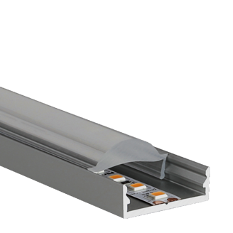 Mynd af Álprófíll M-Line Extra low 24x8 Ál