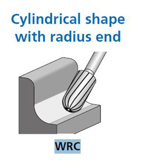 Mynd af Karbítfræs C  6x16mm ryðfr.