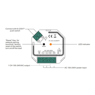 Mynd af Zigbee rofaliði SmartOne 400W