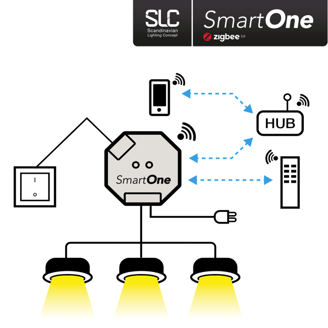 Mynd af Zigbee ljósdeyfir SmartOne 200W