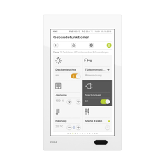 Mynd af KNX skjár G1 PoE Hv.