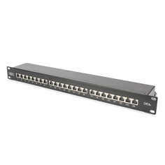 Mynd af Krosstengibretti Cat6A 24P FTP 1U