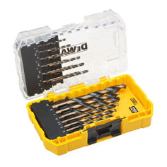 Mynd af DEWALT Tough Case Black & Gold borasett