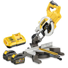 Mynd af DEWALT 54V XPS Geirungssög 216mm - 2 X 6Ah rafhlöður