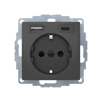 Mynd af Tengill m/bv,S1 SV. +USB A-C