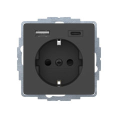 Mynd af Tengill m/bv,Q Sv. +USB A-C