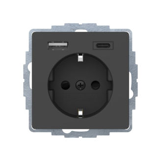 Mynd af Tengill m/bv,Q Sv. +USB A-C