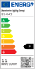 Mynd af LED-borði COB 11W IP20  5m