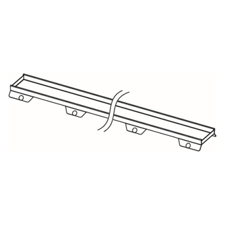 Mynd af TECE niðurfallsrist Plate II 100cm