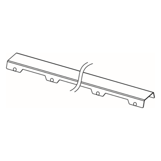 Mynd af TECE niðurfallsrist Steel II 100cm