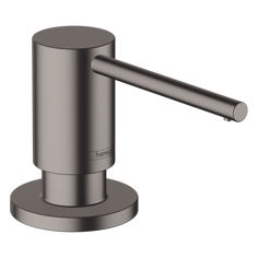 Mynd af Hansgrohe sápuskammtari A41 Burstað svart króm
