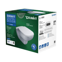 Mynd af Duravit D-Code Rimless salernissett