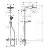 Mynd af Hansgrohe Crometta S sturtusett Króm
