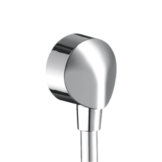 Mynd af Hansgrohe FixFit E vegghné 1/2" Króm