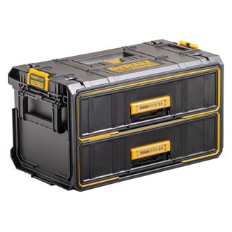 Mynd af DEWALT TOUGHSYSTEM 2.0 Taska með 2 skúffum