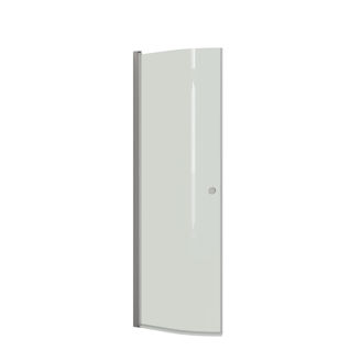 Mynd af Dansani bogahurð glær m/gráum prófíl 90cm