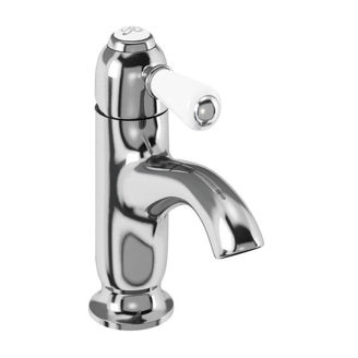 Mynd af Burlington Chelsea Curved handlaugartæki án botnventils Króm