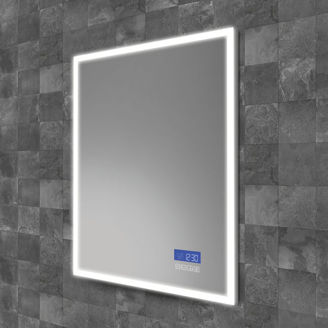 Mynd af HIB Globe+ spegill með ljósi og Bluetooth® 60x80 cm