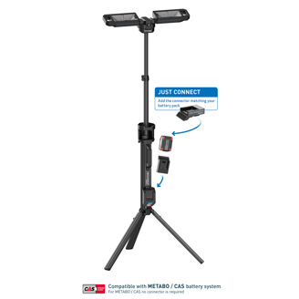 Mynd af TOWER 5 Connect kastaraturn 5000 lumen fyrir 18V rafhlöður