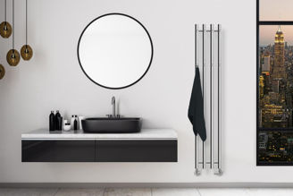 Mynd af Kriss VEGA Handklæðaofn 1420x257mm Króm
