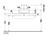Mynd af Duravit Starck 1 borðhandlaug  Ø46 cm