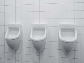 Mynd af Duravit Starck 3 Þvagskál tengd í bak