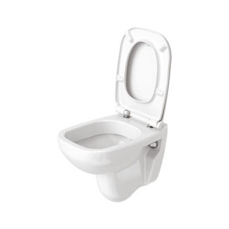 Mynd af Duravit D-Code hæglokandi salernisseta