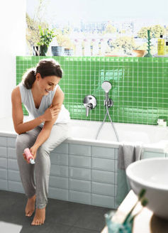 Mynd af Hansgrohe Isiflex sturtubarki 125cm Króm