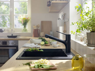 Mynd af Hansgrohe S51 Vaskur í borð Grafít svart