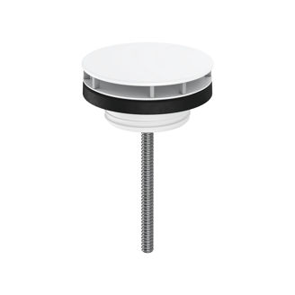 Mynd af Hansgrohe botnventill með loki Hvítt